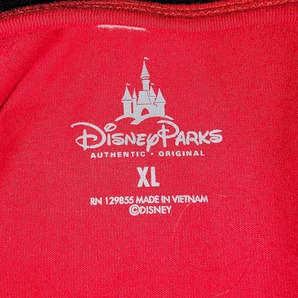 Disney Parks Girls Red Polka Dot Tiered Ruffle Minnie Mouse Dress XL - Picture 4 of 5